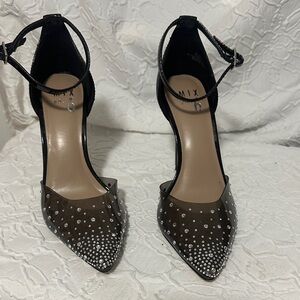 Mix No. 6 Black and Silver Studded Heels